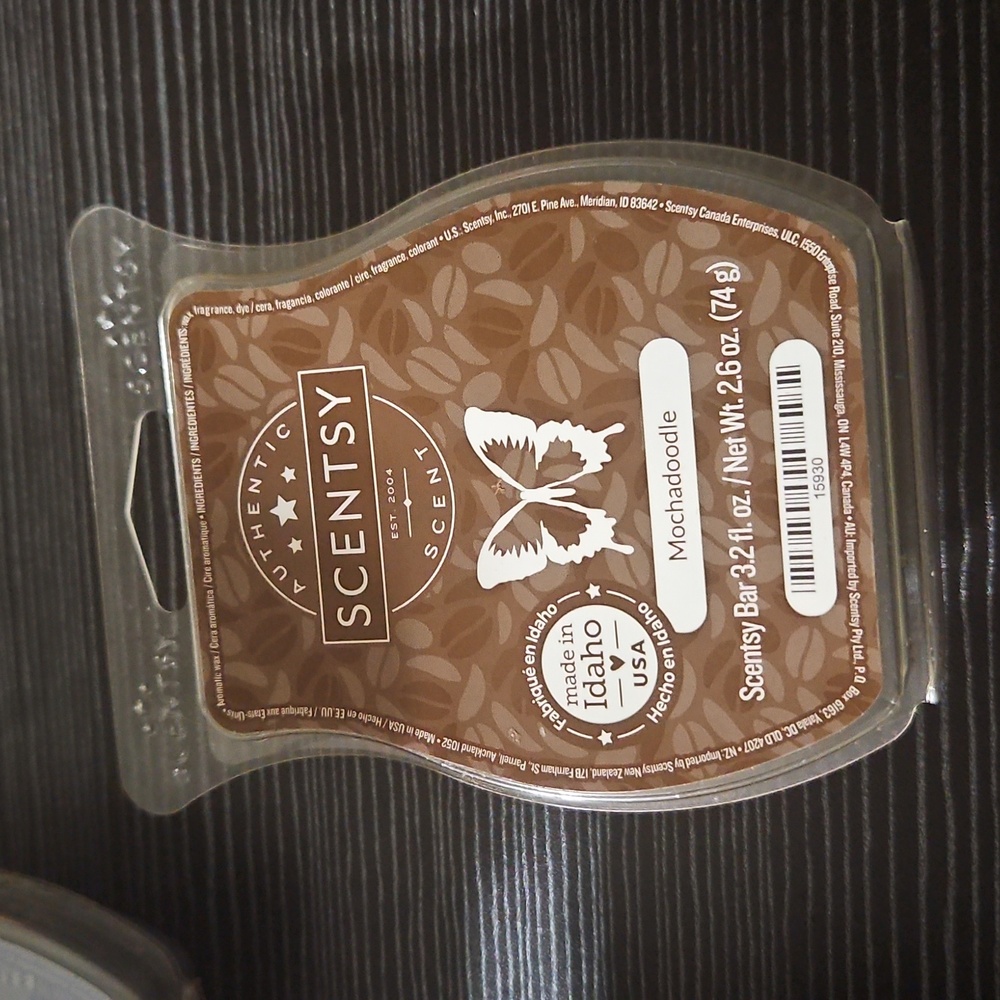 Mochadoodle scentsy wax bar